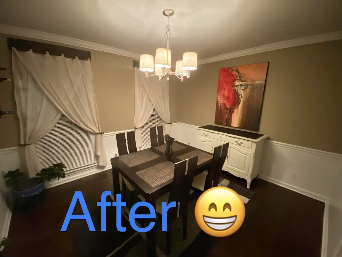 Professional dining room restoration after water damage in Farmington