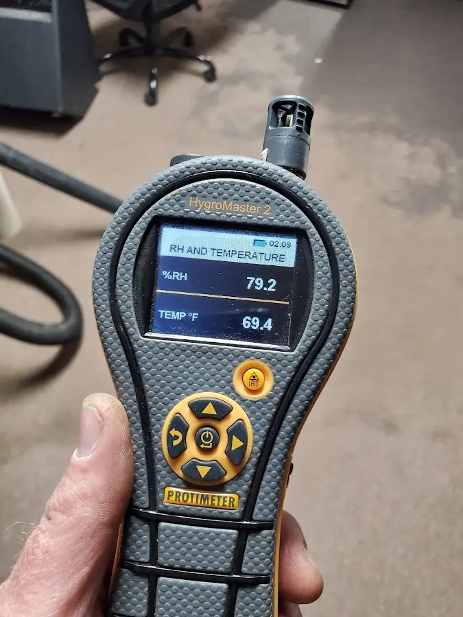 Moisture meter humidity assessment for Fire & Smoke Damage Restoration in Farmington